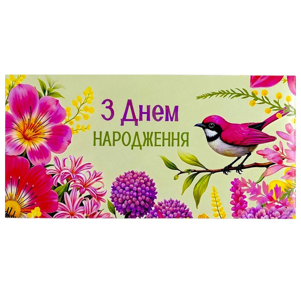 Конверт вітальний для грошей набір 10 шт., FIESTA - № 1 Конверт вітальний для грошей набір 10 шт., FIESTA - № 1
