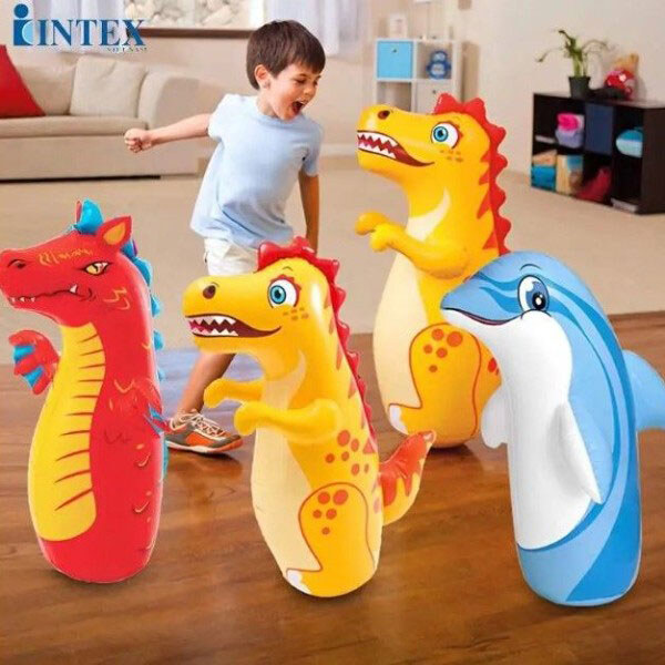 Надувная игрушка-неваляшка "Динозавр", Intex - № 2 Надувная игрушка-неваляшка "Динозавр", Intex - № 2