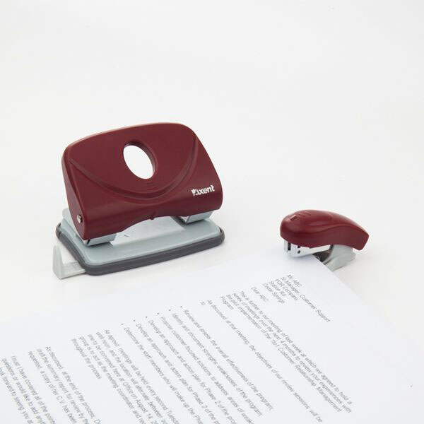 Степлер "Welle-2", пластиковый, №24/6, 10 л., Axent - № 3 Степлер "Welle-2", пластиковый, №24/6, 10 л., Axent - № 3