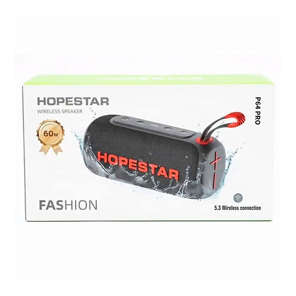 Портативная колонка Hopestar P64 Pro, Серый - № 2 Портативная колонка Hopestar P64 Pro, Серый - № 2