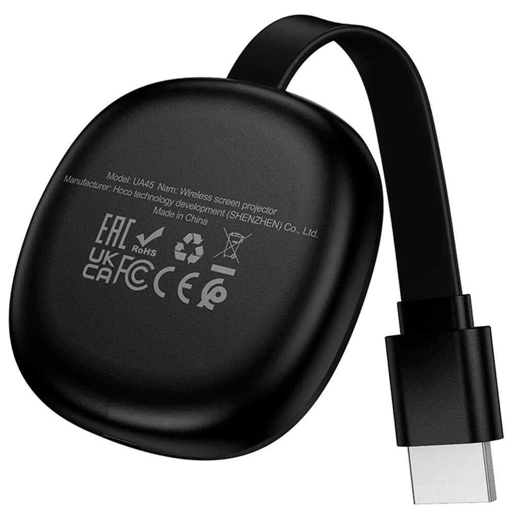 Адаптер Hoco UA45, Чорний - № 5 Адаптер Hoco UA45, Чорний - № 5