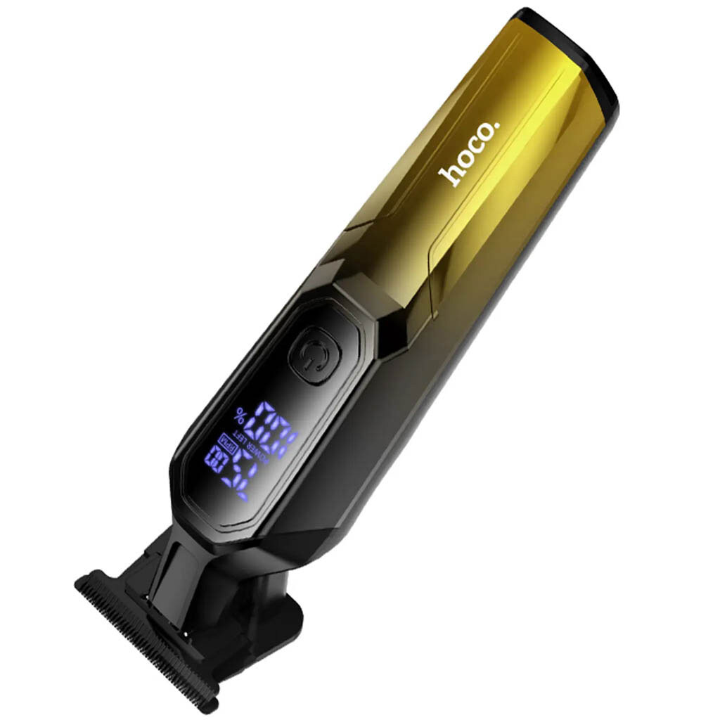 Машинка для стрижки Hoco HP27 Engraving, Золотой - № 2 Машинка для стрижки Hoco HP27 Engraving, Золотой - № 2