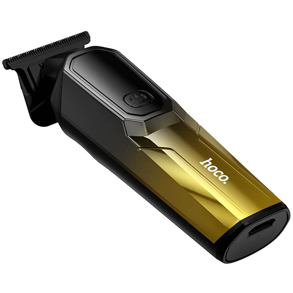 Машинка для стрижки Hoco HP27 Engraving, Золотой - № 3 Машинка для стрижки Hoco HP27 Engraving, Золотой - № 3