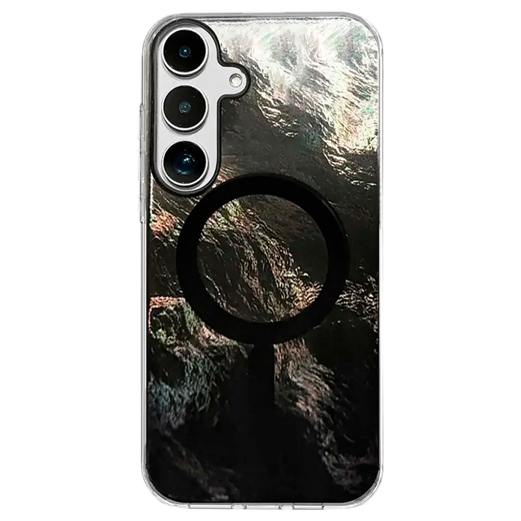 Чехол (накладка) Samsung Galaxy S26 Edge / Galaxy S26 Plus, Shiny Mountain, MagSafe, Черный - № 1 Чехол (накладка) Samsung Galaxy S26 Edge / Galaxy S26 Plus, Shiny Mountain, MagSafe, Черный - № 1