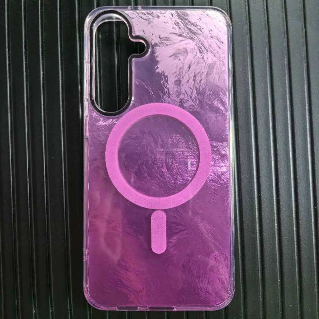 Чехол (накладка) Samsung Galaxy S26 Edge / Galaxy S26 Plus, Shiny Mountain, MagSafe, Розовый - № 3 Чехол (накладка) Samsung Galaxy S26 Edge / Galaxy S26 Plus, Shiny Mountain, MagSafe, Розовый - № 3