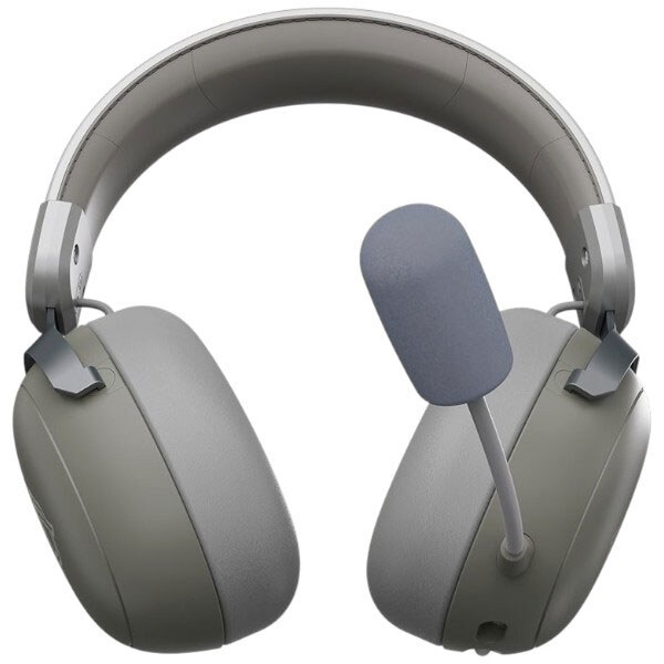 Bluetooth-гарнітура Ajazz AHM08 MAX 3-Mode, З мікрофоном, Стерео, Сірий - № 5 Bluetooth-гарнітура Ajazz AHM08 MAX 3-Mode, З мікрофоном, Стерео, Сірий - № 5