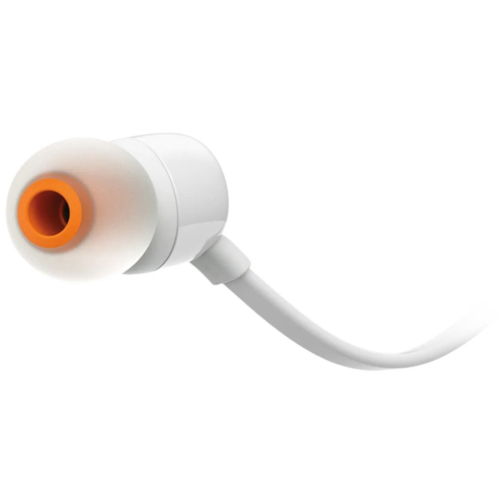 Гарнитура JBL Tune 110 Eco, С микрофоном, Белый - № 2 Гарнитура JBL Tune 110 Eco, С микрофоном, Белый - № 2