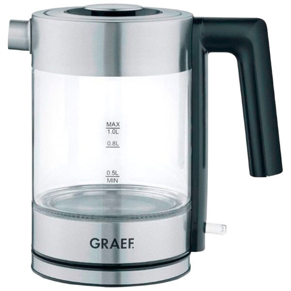 Электрочайник Graef WK300EU, Серебряный - № 1 Электрочайник Graef WK300EU, Серебряный - № 1