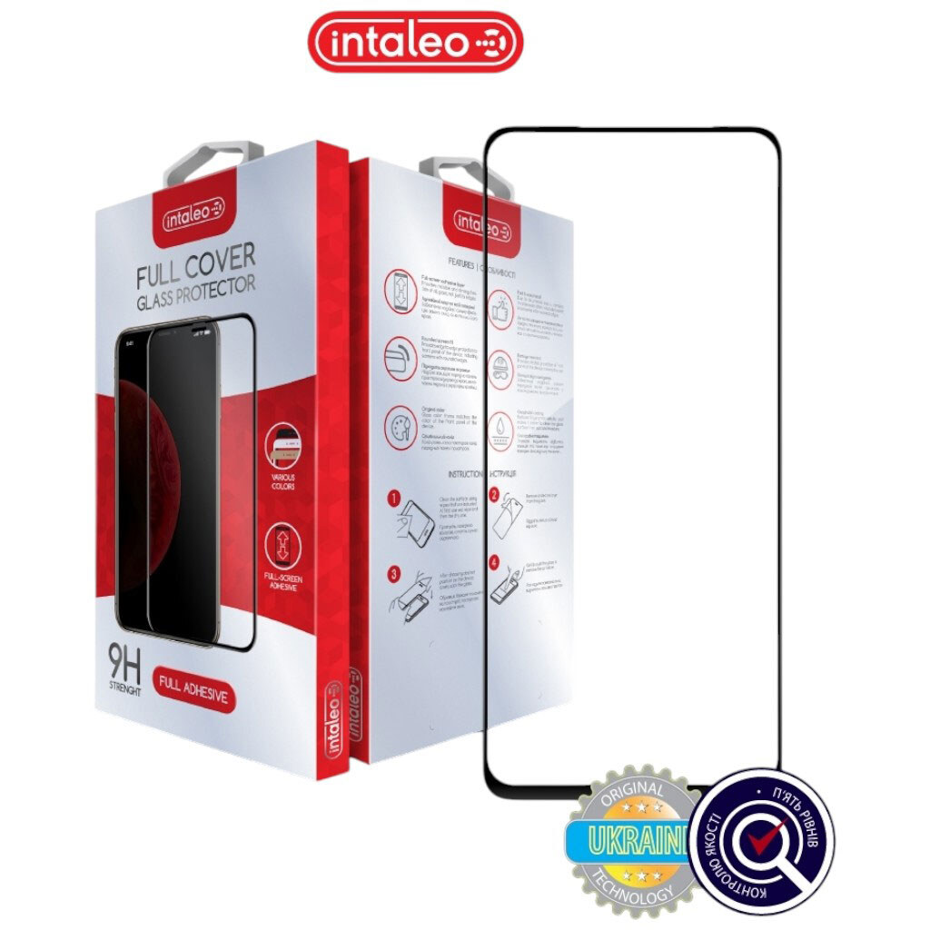 Защитное стекло OPPO Realme C75, Intaleo, Черный - № 2 Защитное стекло OPPO Realme C75, Intaleo, Черный - № 2