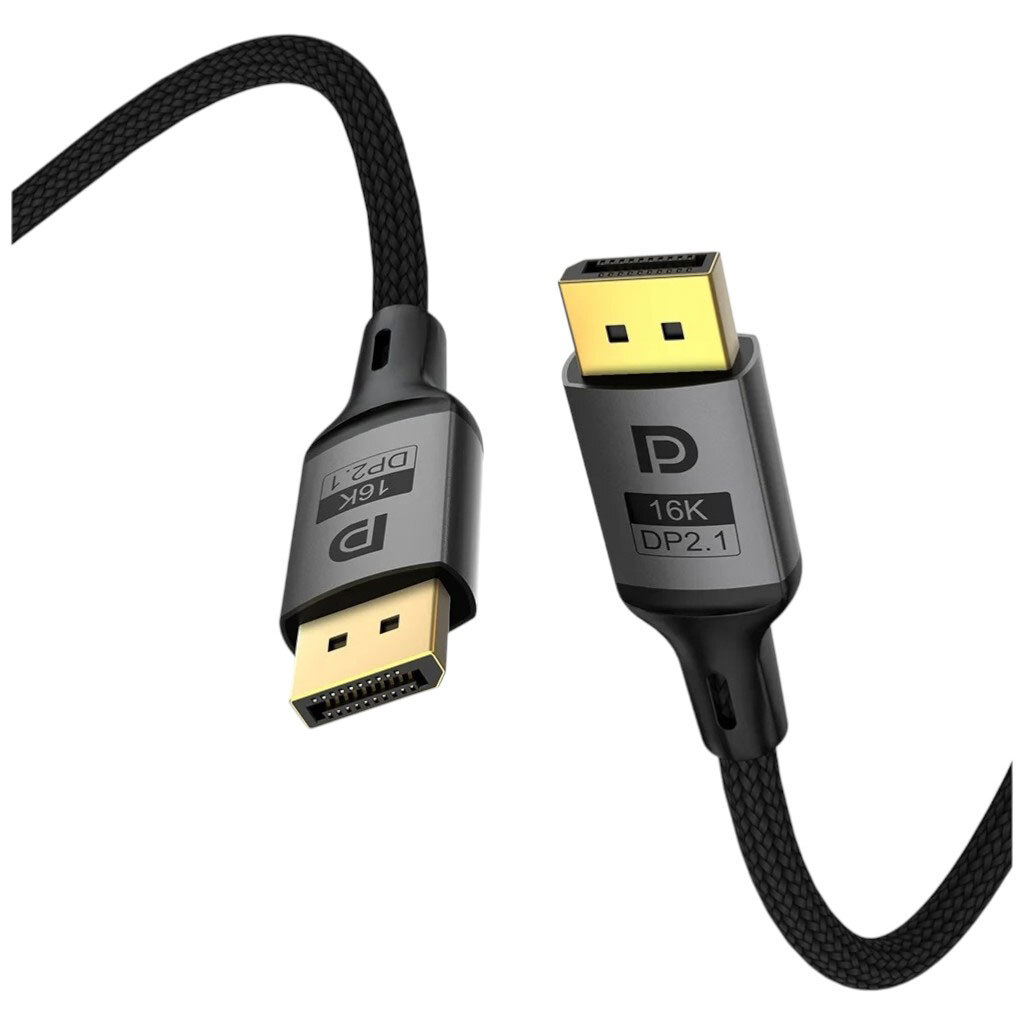 Кабель ColorWay CW-CBDP092-BK, DisplayPort, 3.0 м., Чорний - № 2 Кабель ColorWay CW-CBDP092-BK, DisplayPort, 3.0 м., Чорний - № 2