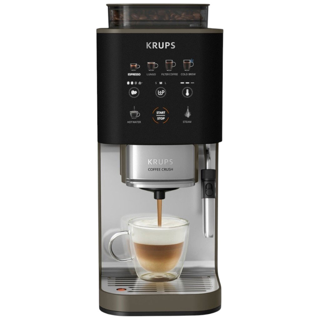 Кофемашина Krups Coffee Crush Experience SA403BE0, Черный - № 1 Кофемашина Krups Coffee Crush Experience SA403BE0, Черный - № 1
