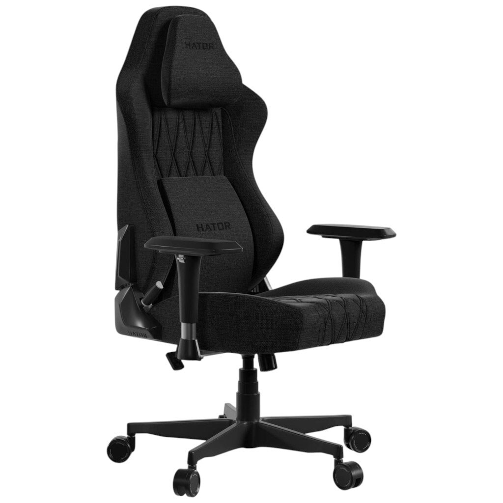 Крісло для геймерів Hator Darkside 3L Fabric, Чорний - № 2 Крісло для геймерів Hator Darkside 3L Fabric, Чорний - № 2