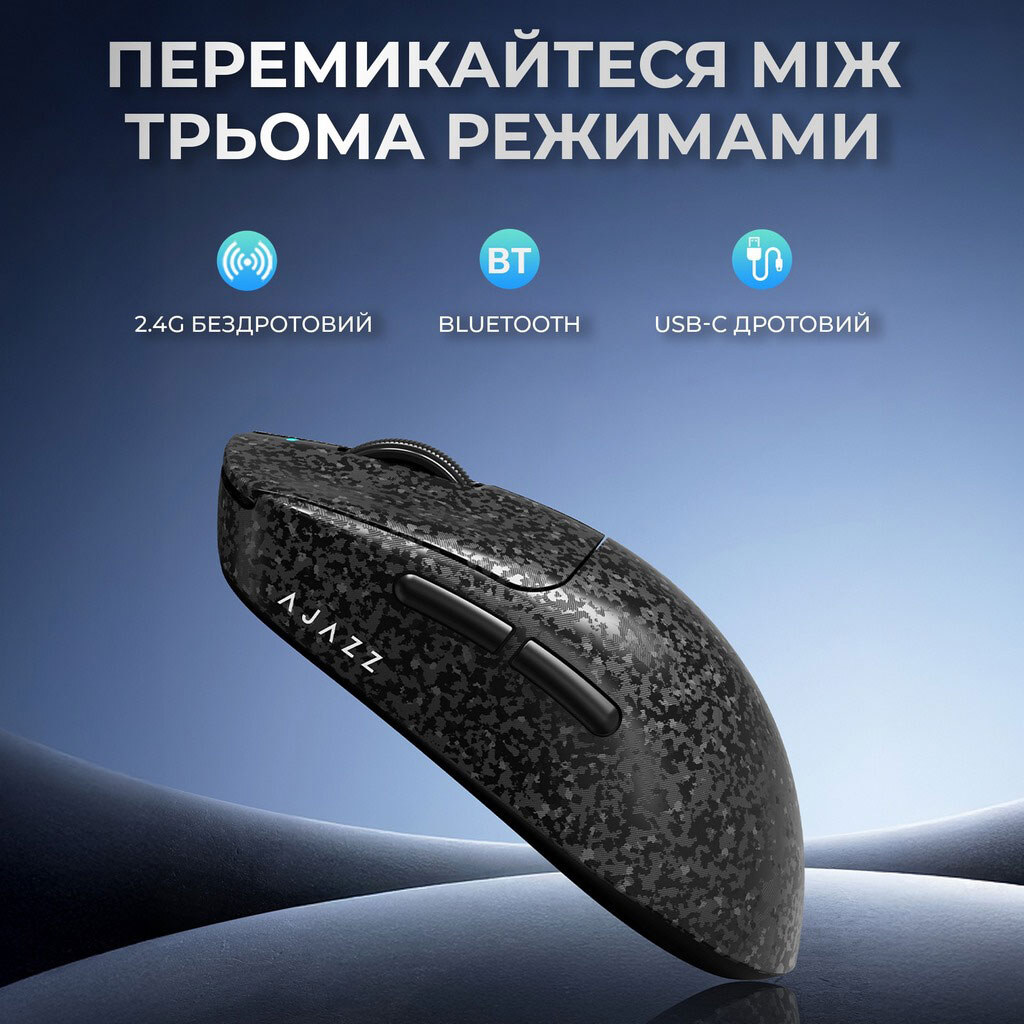 Мышь Ajazz AJ199 Max, Черный - № 5 Мышь Ajazz AJ199 Max, Черный - № 5