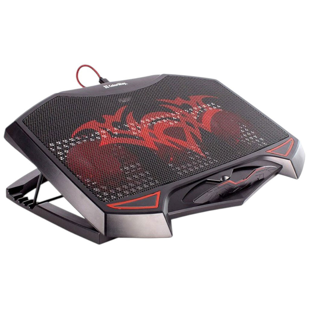 Охлаждающая подставка для ноутбука ColorWay Cooling Game Pro H1, Черный - № 3 Охлаждающая подставка для ноутбука ColorWay Cooling Game Pro H1, Черный - № 3