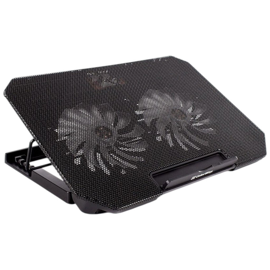 Охлаждающая подставка для ноутбука ColorWay Cooling Laptop Q100, Черный - № 1 Охлаждающая подставка для ноутбука ColorWay Cooling Laptop Q100, Черный - № 1