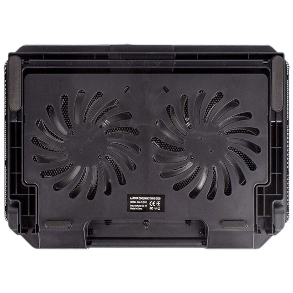 Охлаждающая подставка для ноутбука ColorWay Cooling Laptop Q100, Черный - № 4 Охлаждающая подставка для ноутбука ColorWay Cooling Laptop Q100, Черный - № 4