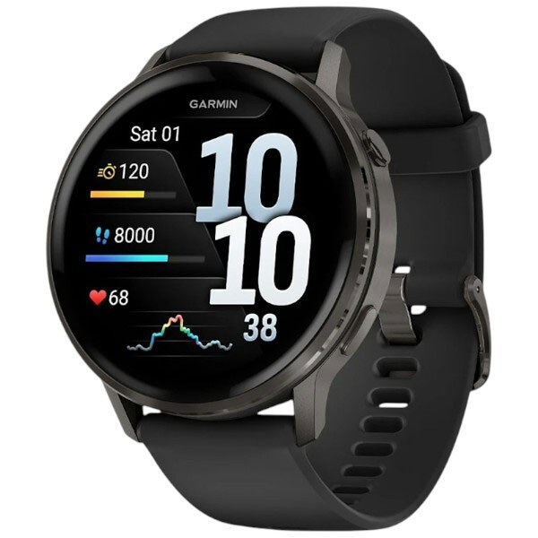 Умные часы Garmin Venu 4, Черный - № 1 Умные часы Garmin Venu 4, Черный - № 1