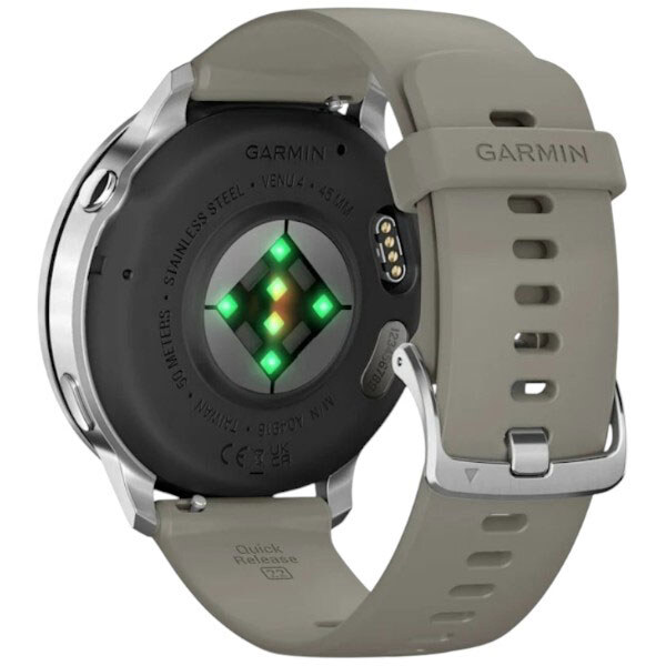 Умные часы Garmin Venu 4, Серебряный - № 3 Умные часы Garmin Venu 4, Серебряный - № 3