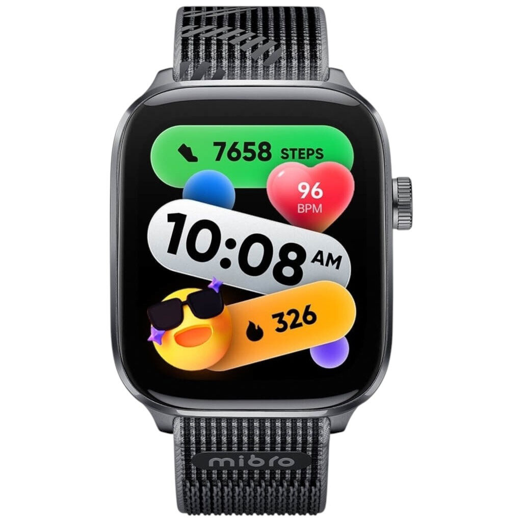Умные часы Mibro Fit, Черный - № 2 Умные часы Mibro Fit, Черный - № 2