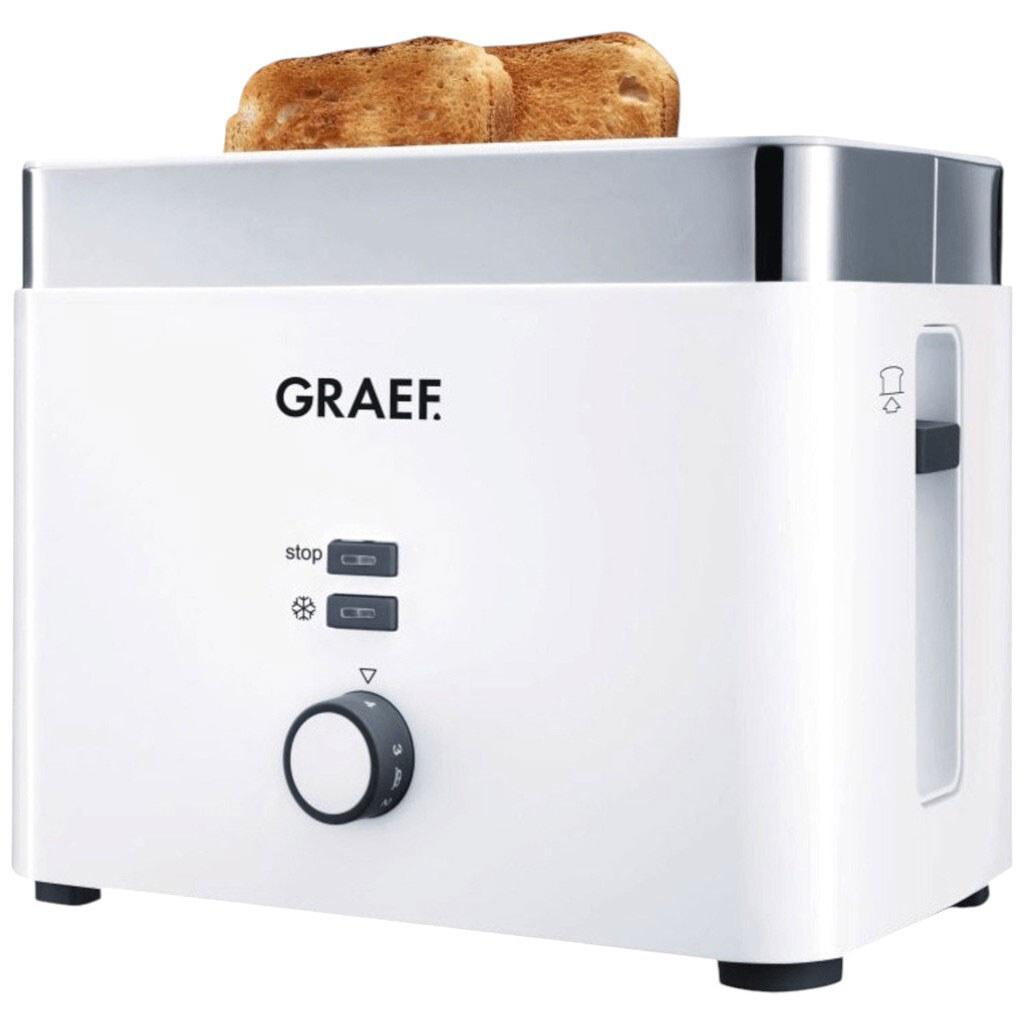 Тостер Graef TO 61, Білий - № 1 Тостер Graef TO 61, Білий - № 1