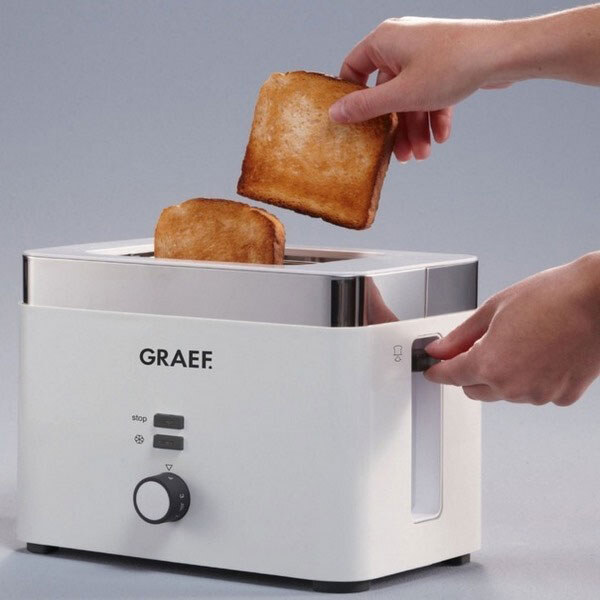 Тостер Graef TO 61, Білий - № 3 Тостер Graef TO 61, Білий - № 3