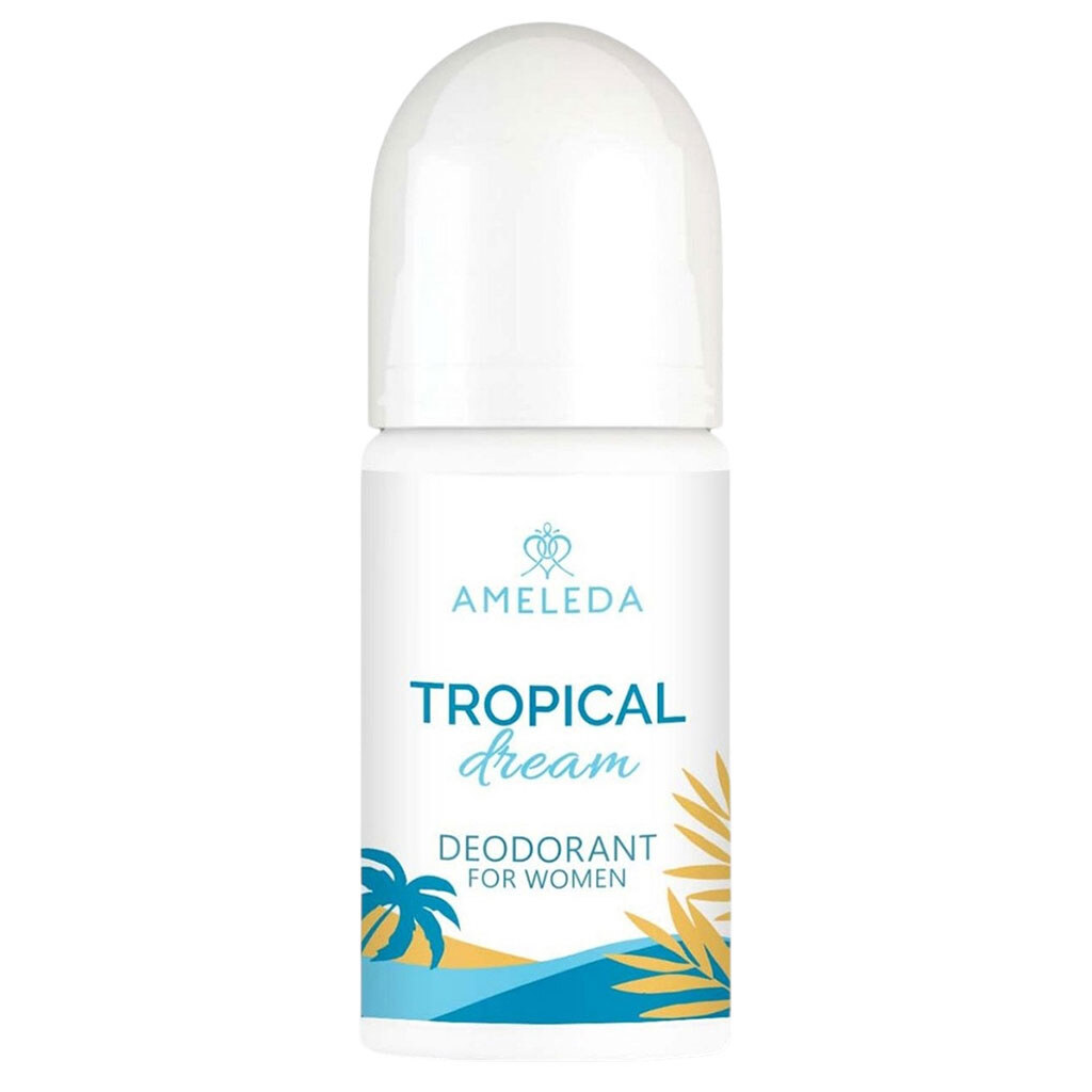 Дезодорант-антиперспирант женский AMELEDA "TROPICAL DREAM", шариковый, 50 мл - № 1 Дезодорант-антиперспирант женский AMELEDA "TROPICAL DREAM", шариковый, 50 мл - № 1