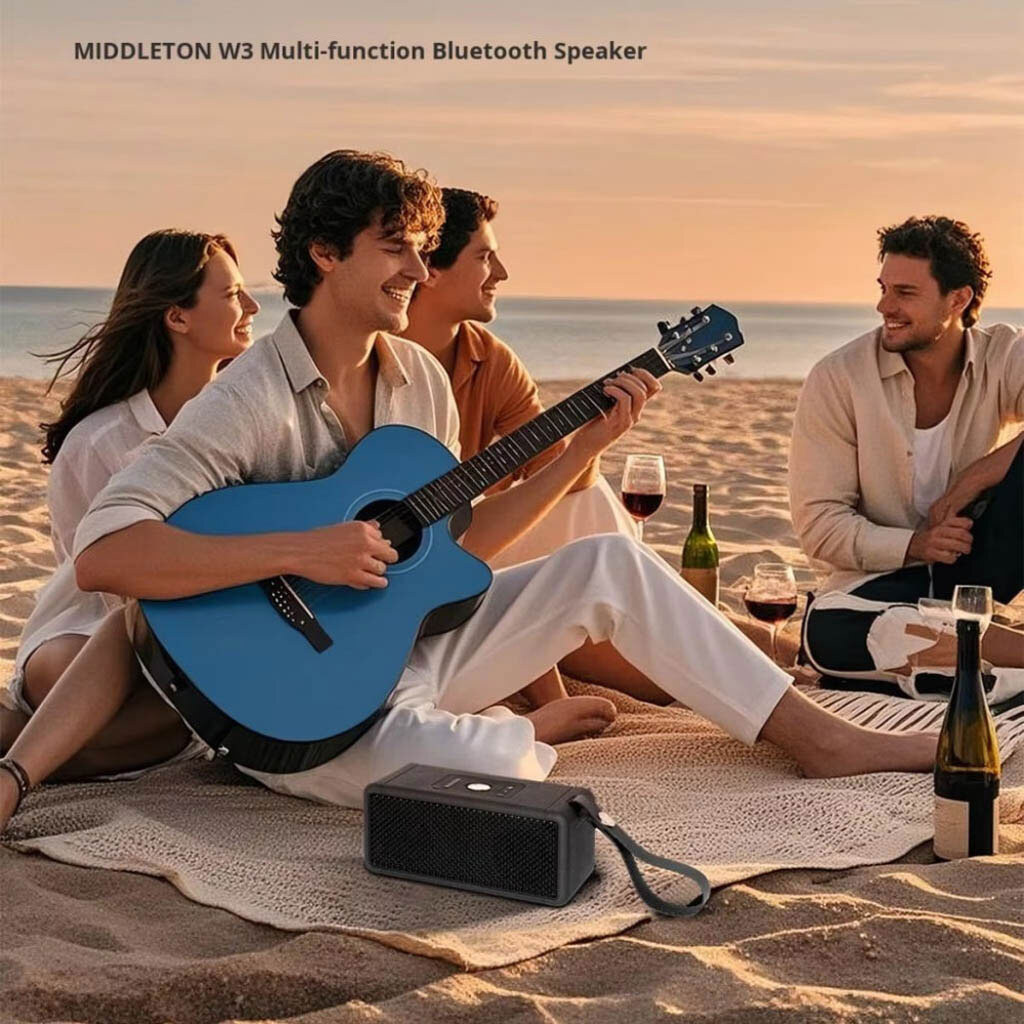 Портативная колонка Middleton W3, Белый - № 7 Портативная колонка Middleton W3, Белый - № 7