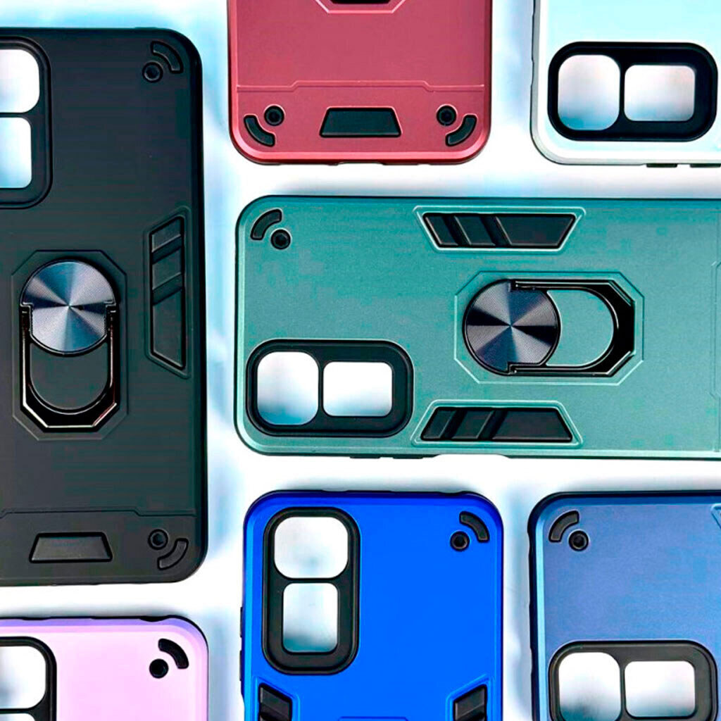 Чехол (накладка) Apple iPhone 12, Armored Separate Camera, Dark Blue, Синий - № 4 Чехол (накладка) Apple iPhone 12, Armored Separate Camera, Dark Blue, Синий - № 4