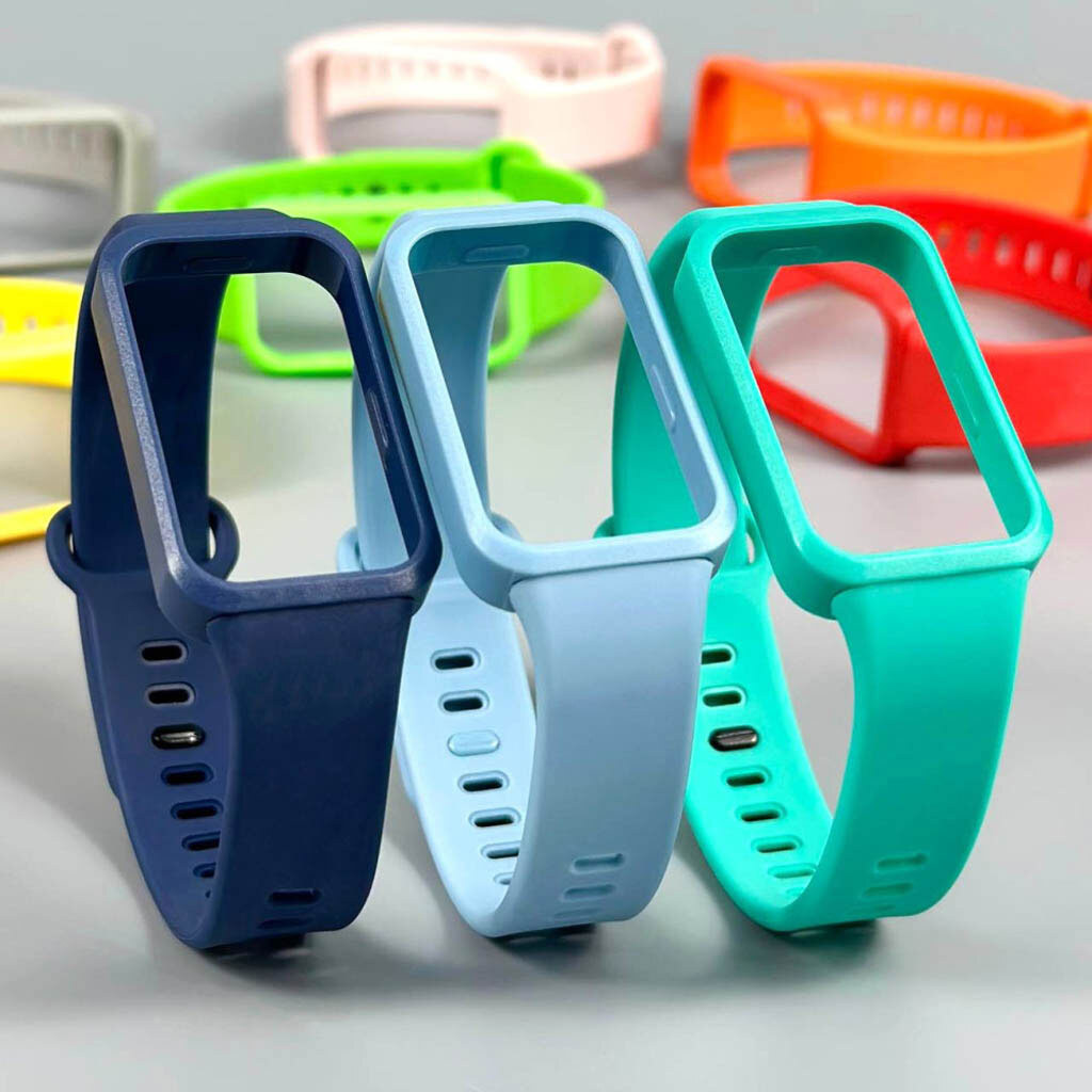 Ремешок Xiaomi Smart Band 9 Active, Silicone Band, Коричневый - № 6 Ремешок Xiaomi Smart Band 9 Active, Silicone Band, Коричневый - № 6
