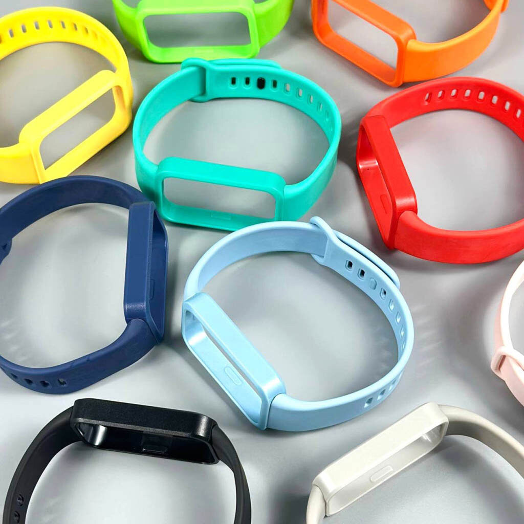 Ремешок Xiaomi Smart Band 9 Active, Silicone Band, Коричневый - № 7 Ремешок Xiaomi Smart Band 9 Active, Silicone Band, Коричневый - № 7