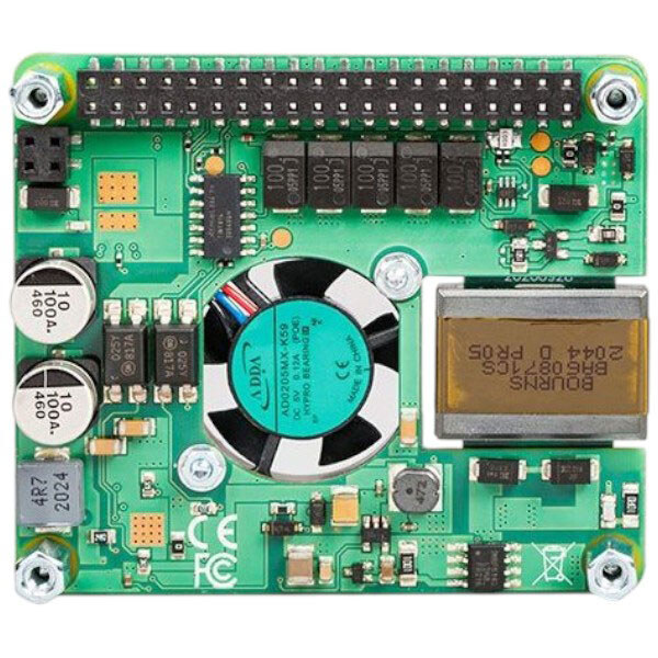 Модуль питания Raspberry Pi PoE+ HAT - № 2 Модуль питания Raspberry Pi PoE+ HAT - № 2