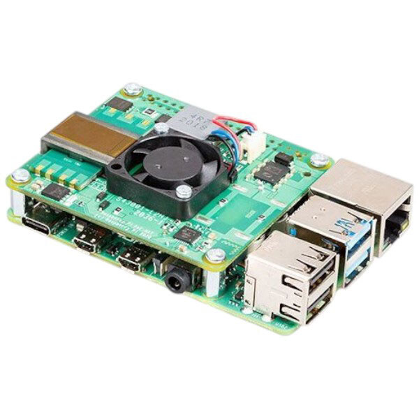 Модуль питания Raspberry Pi PoE+ HAT - № 3 Модуль питания Raspberry Pi PoE+ HAT - № 3
