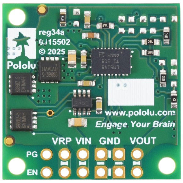 Знижувальний DC-DC перетворювач 5В 6А D42V55F5 (вх. напр. до 60В) від Pololu - № 3 Знижувальний DC-DC перетворювач 5В 6А D42V55F5 (вх. напр. до 60В) від Pololu - № 3