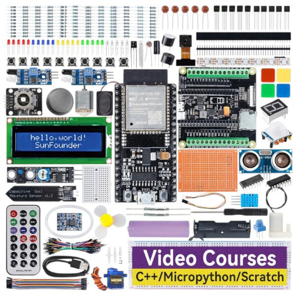 Стартовый набор ESP32 Ultimate Starter Kit - № 1 Стартовый набор ESP32 Ultimate Starter Kit - № 1