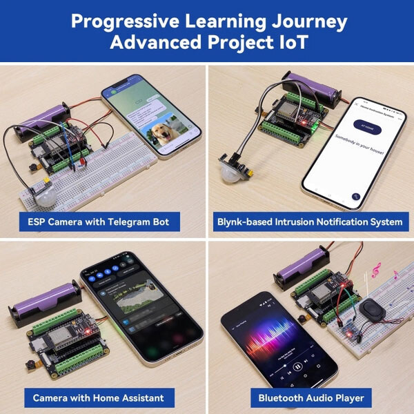 Стартовый набор ESP32 Ultimate Starter Kit - № 3 Стартовый набор ESP32 Ultimate Starter Kit - № 3