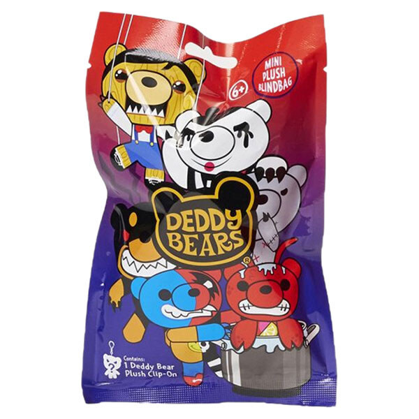 Игрушка-сюрприз плюшевая "Серия-4" с клипсой, Deddy Bears - № 1 Игрушка-сюрприз плюшевая "Серия-4" с клипсой, Deddy Bears - № 1
