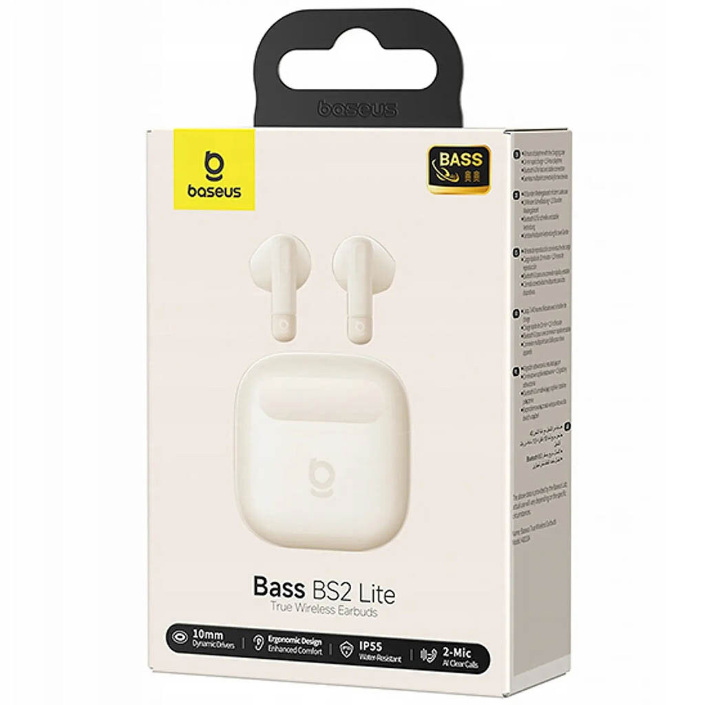 Bluetooth-гарнитура Baseus A0010A Bass BS2 Lite, Стерео, Розовый - № 4 Bluetooth-гарнитура Baseus A0010A Bass BS2 Lite, Стерео, Розовый - № 4