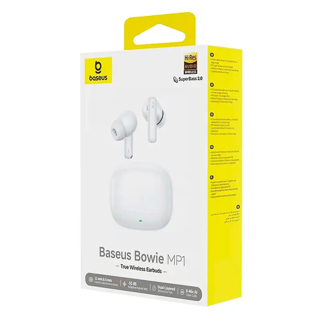 Bluetooth-гарнитура Baseus A00106 Bowie MP1, Стерео, Черный - № 3 Bluetooth-гарнитура Baseus A00106 Bowie MP1, Стерео, Черный - № 3