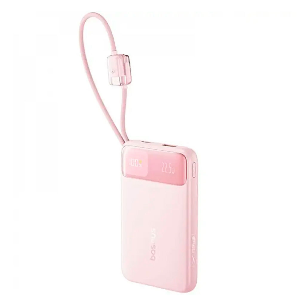 Портативная батарея (Power Bank) Baseus E0027R EnerFill FC11, 10000 mAh, Розовый - № 2 Портативная батарея (Power Bank) Baseus E0027R EnerFill FC11, 10000 mAh, Розовый - № 2
