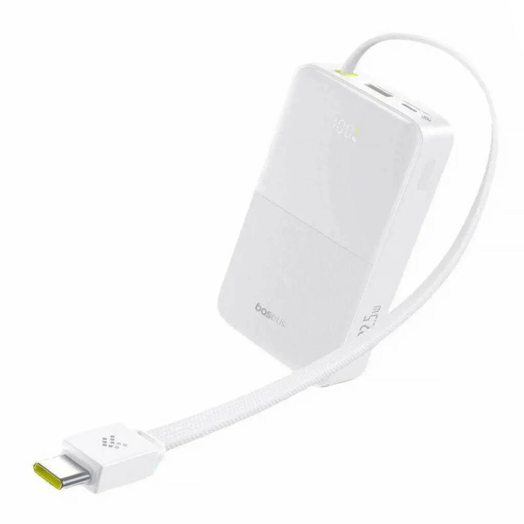 Портативная батарея (Power Bank) Baseus E00277 EnerFill FC51 Bipow2 Pro, 20000 mAh, Белый - № 2 Портативная батарея (Power Bank) Baseus E00277 EnerFill FC51 Bipow2 Pro, 20000 mAh, Белый - № 2