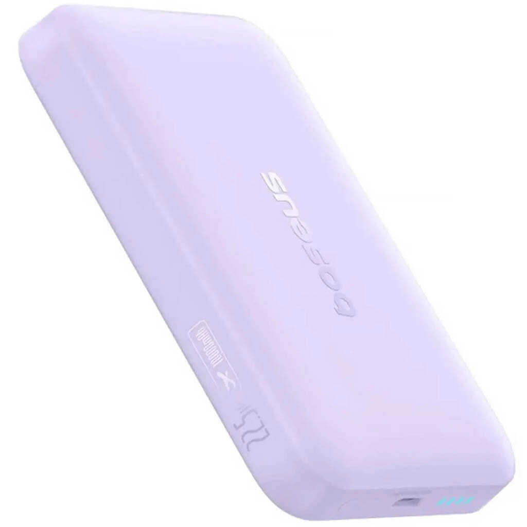 Портативная батарея (Power Bank) Baseus PPFM11-1022 EnerFill FM11 Ultra-Mini, 10000 mAh, Фиолетовый - № 4 Портативная батарея (Power Bank) Baseus PPFM11-1022 EnerFill FM11 Ultra-Mini, 10000 mAh, Фиолетовый - № 4