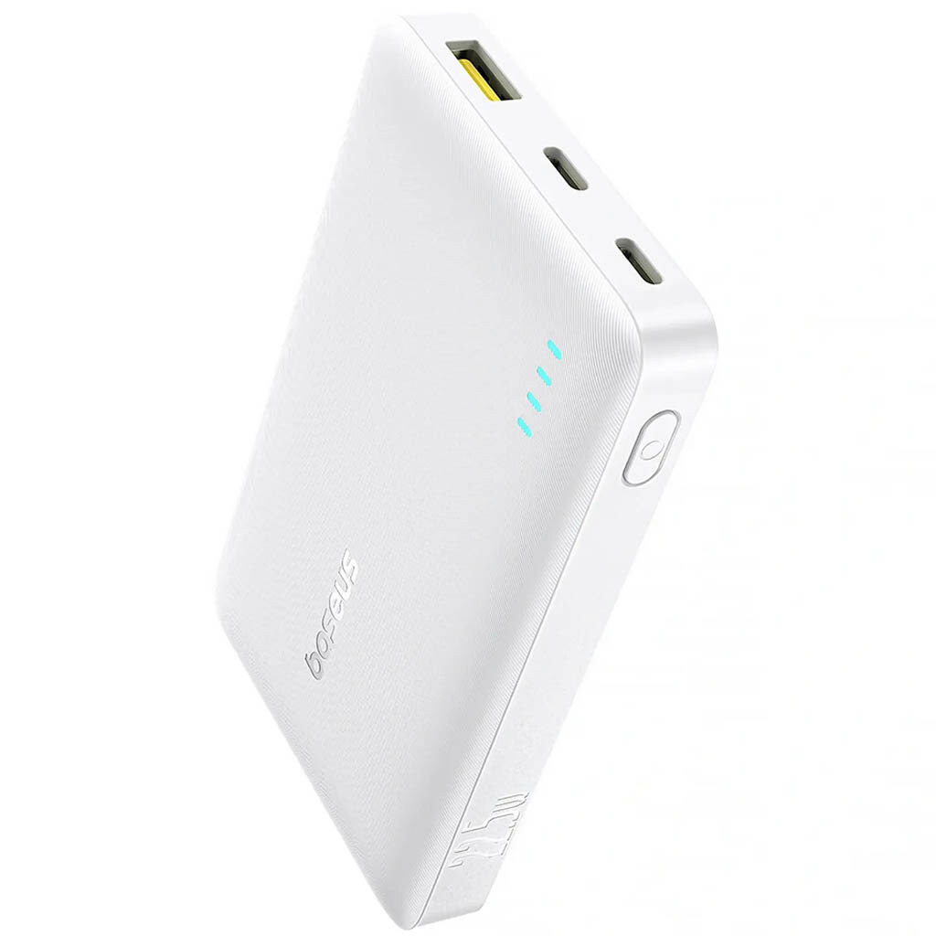 Портативная батарея (Power Bank) Baseus P1008210D213 EnerFill FP21, 10000 mAh, Белый - № 4 Портативная батарея (Power Bank) Baseus P1008210D213 EnerFill FP21, 10000 mAh, Белый - № 4