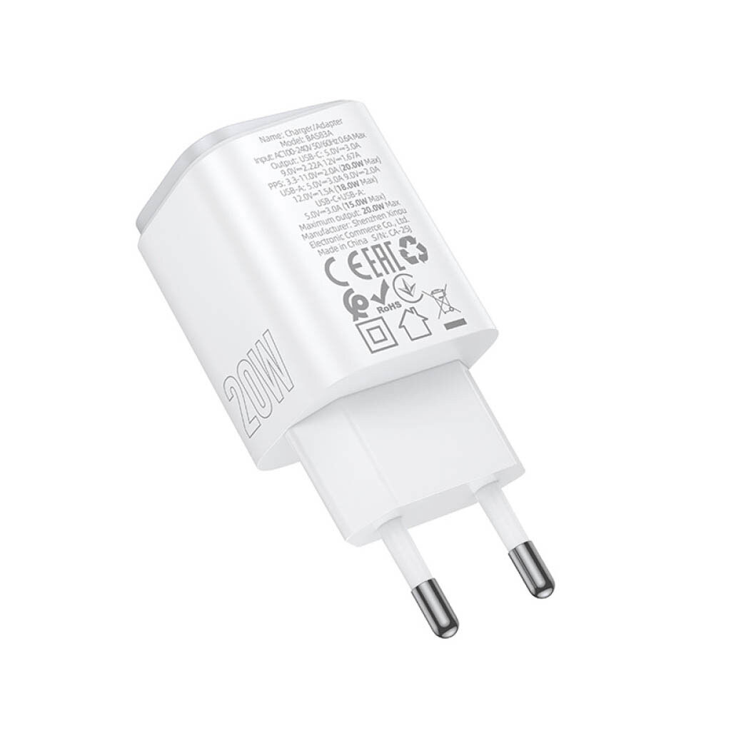 СЗУ Borofone BAS83A Star, Белый - № 3 СЗУ Borofone BAS83A Star, Белый - № 3