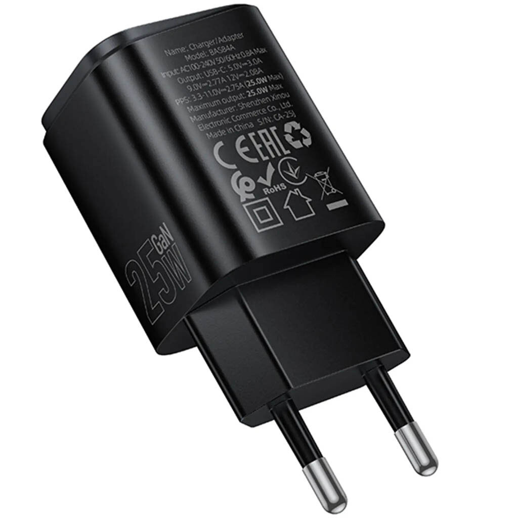 СЗУ Borofone BAS84A Star, Type-C, Черный - № 2 СЗУ Borofone BAS84A Star, Type-C, Черный - № 2