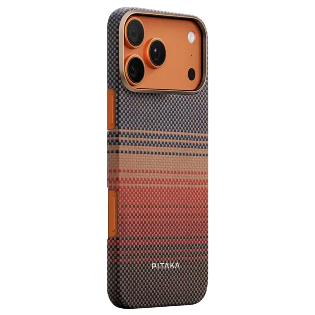 Чехол (накладка) Apple iPhone 17 Pro, Pitaka, MagSafe, Sunset, Рисунок - № 2 Чехол (накладка) Apple iPhone 17 Pro, Pitaka, MagSafe, Sunset, Рисунок - № 2