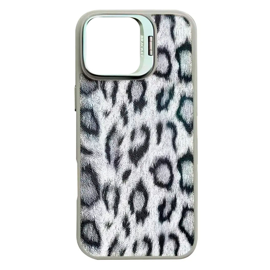 Чехол (накладка) Apple iPhone 16 Pro Max, Epik Wild Leopard, MagSafe, Серый - № 1 Чехол (накладка) Apple iPhone 16 Pro Max, Epik Wild Leopard, MagSafe, Серый - № 1