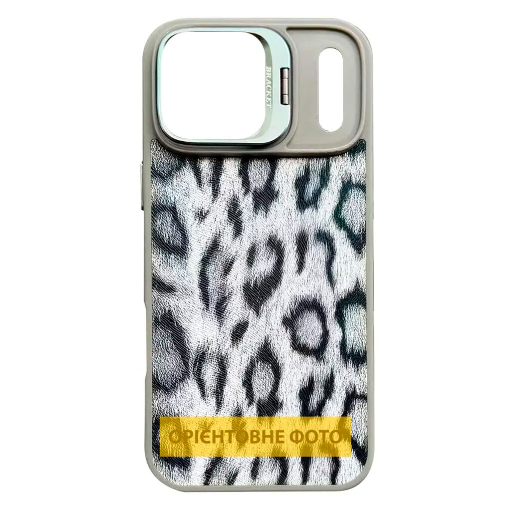 Чехол (накладка) Apple iPhone 17 Air, Epik Wild Leopard, MagSafe, Серый - № 1 Чехол (накладка) Apple iPhone 17 Air, Epik Wild Leopard, MagSafe, Серый - № 1