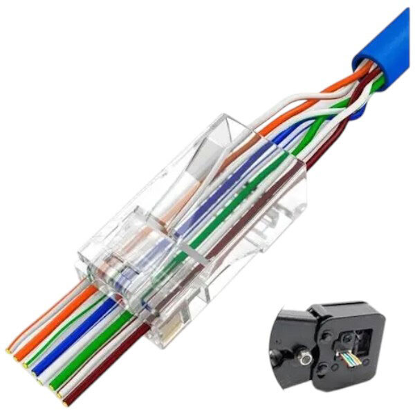 Коннектор RJ45 - № 1 Коннектор RJ45 - № 1