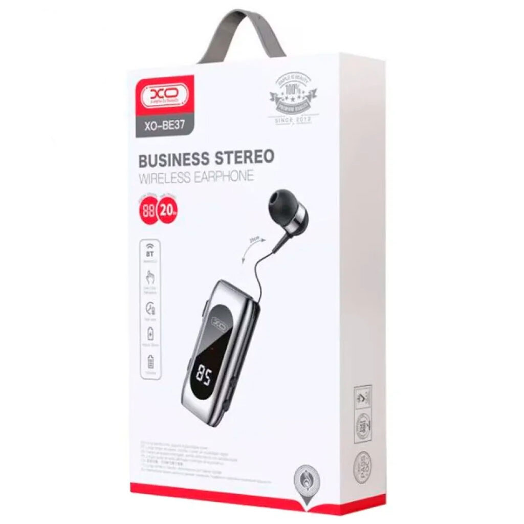 Bluetooth-гарнитура XO BE37, Моно, Черный - № 2 Bluetooth-гарнитура XO BE37, Моно, Черный - № 2