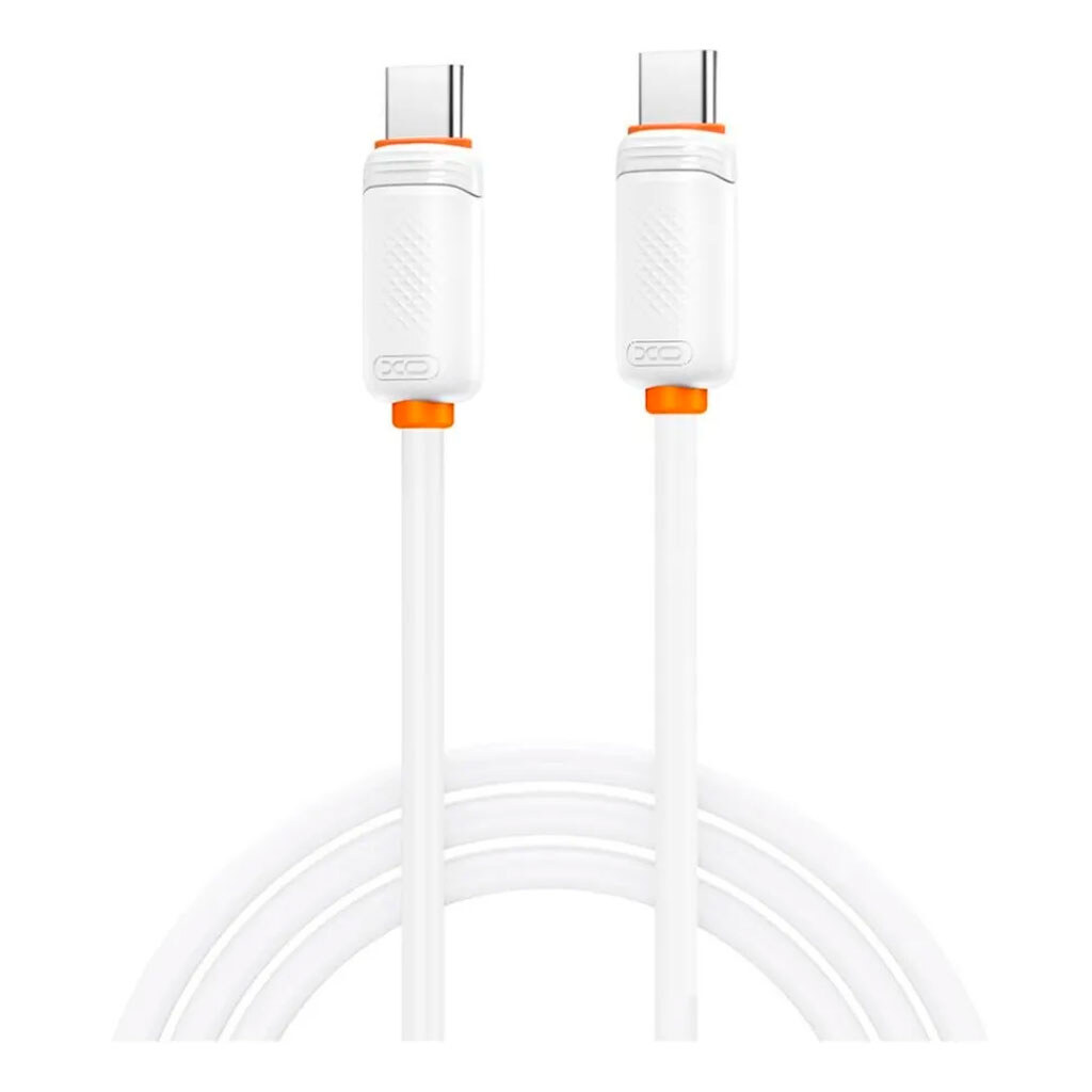 USB кабель XO NB-Q302B Shishi Shun, Type-C, 1.0 м., Белый - № 1 USB кабель XO NB-Q302B Shishi Shun, Type-C, 1.0 м., Белый - № 1